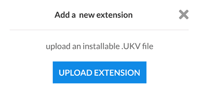 Install Local Extensions