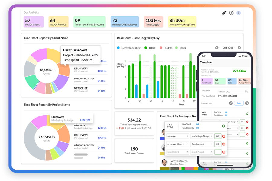 Projects & Timesheets