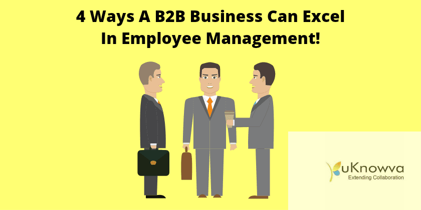 image depicting ways a b2b business can excel in employee management Introimage