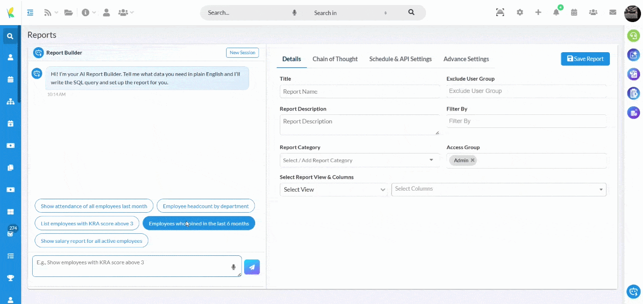 Report Builder