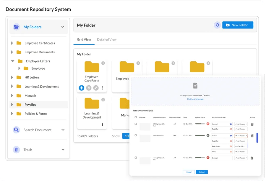 Advanced Documents Repository