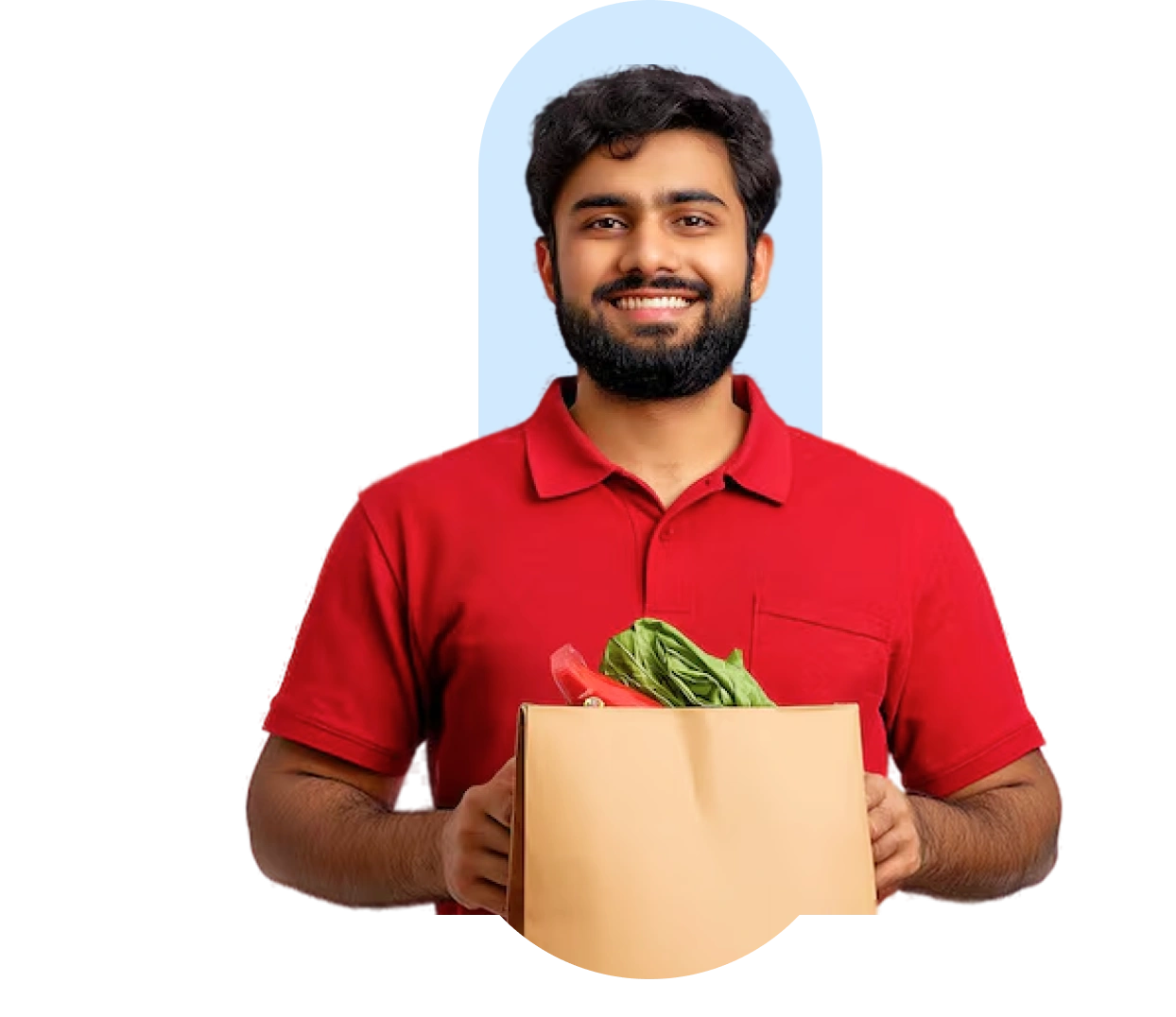 Logistics delivery employee managed through uKnowva HRMS