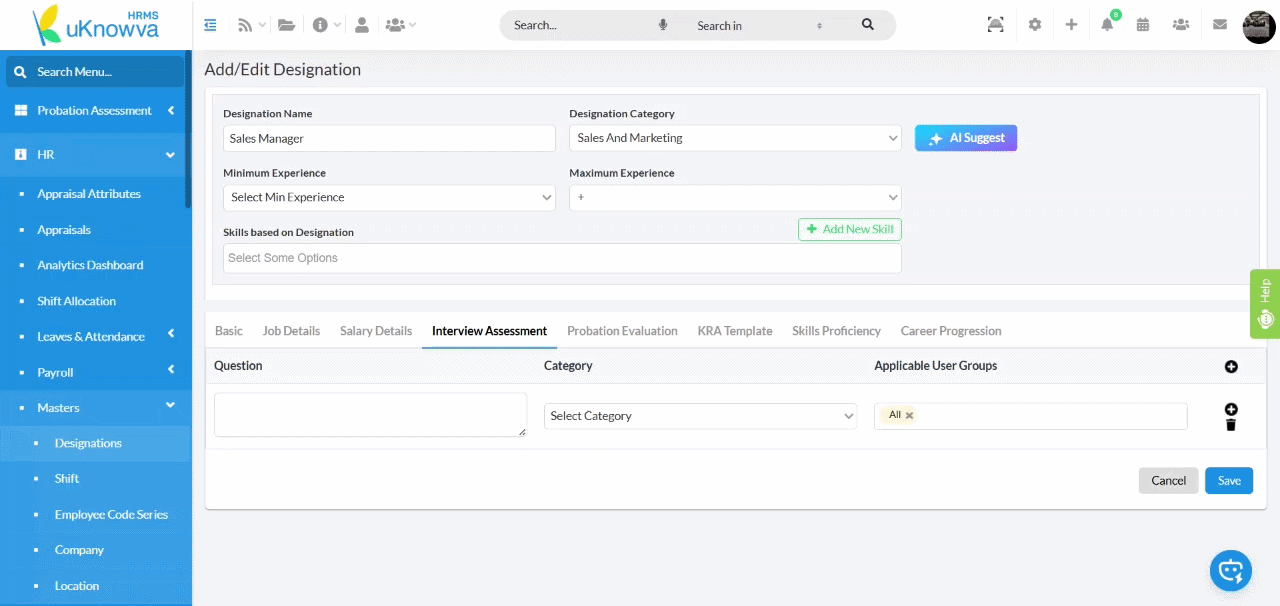 AI-Generated Probation Evaluation Templates